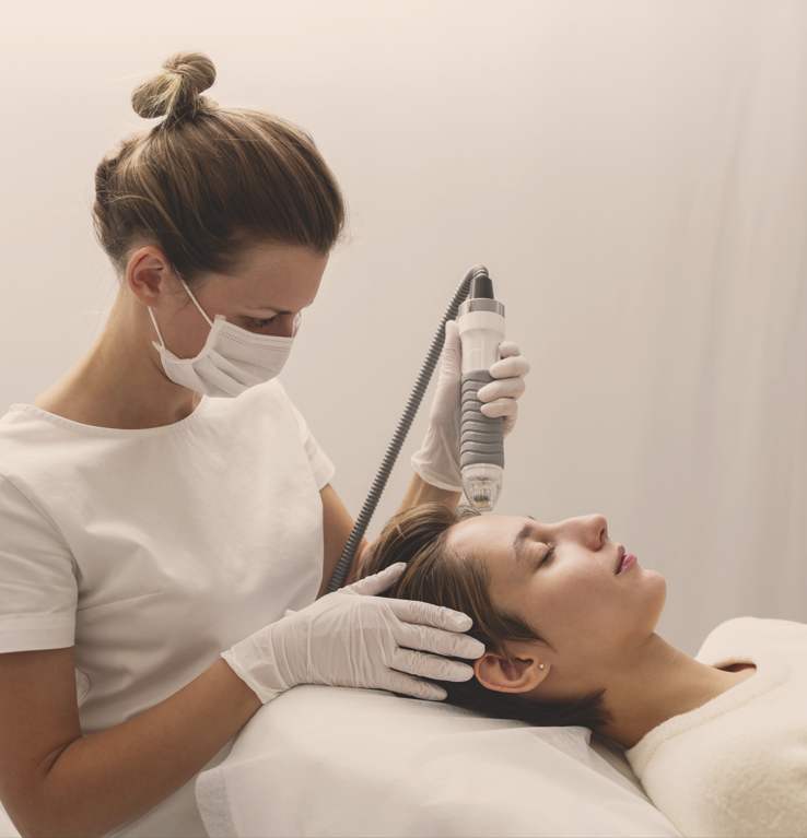 Premium beauty clinic interior